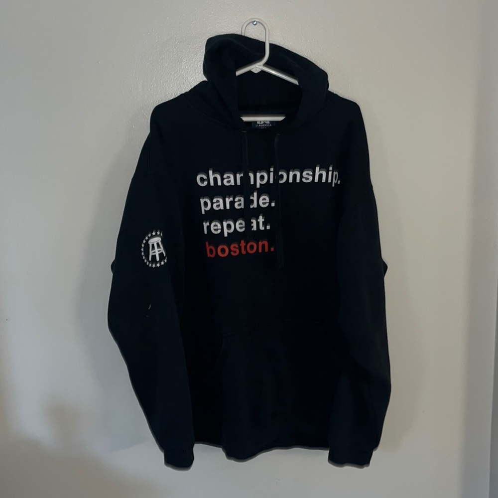 2018 Red Sox championship barstool sweatshirt